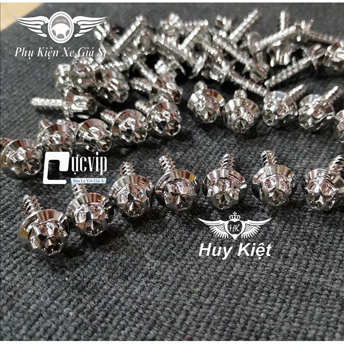 Bộ 3 Ốc Xoắn Salaya 5ly Gắn Dàn Áo Yamaha Như Exciter, Sirius, Jupiter MS3056