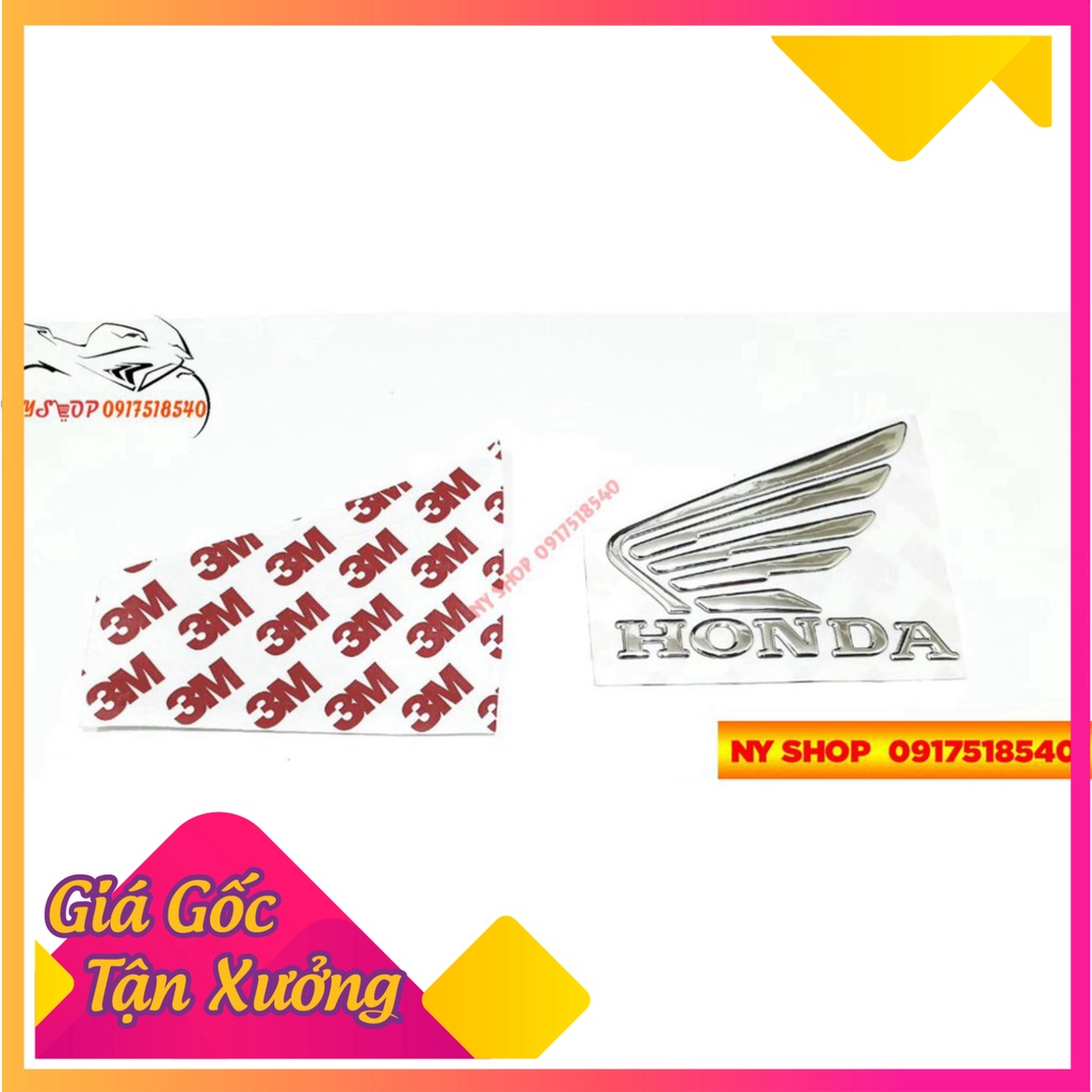 TEM LOGO HONDA CÁNH CHIM HUYỀN THOẠI ĐÂY AE (Ảnh Sp thật)