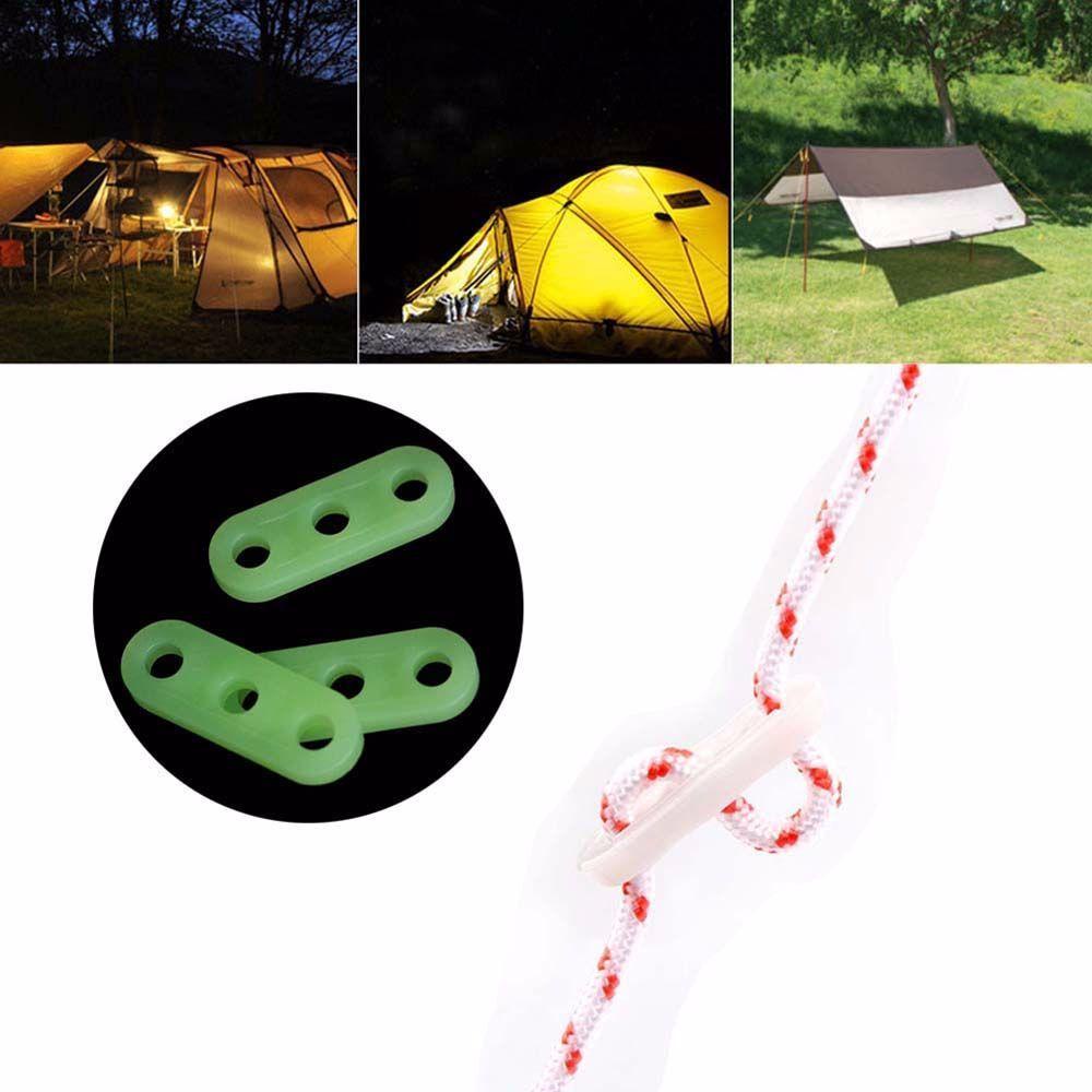 Set 10 Khóa Nhựa 3 Lỗ 4mm 4mm Điều Chỉnh Dây Lều Cắm Trại