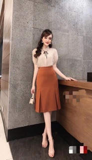 Áo sơ mi tơ công sở cao cấp