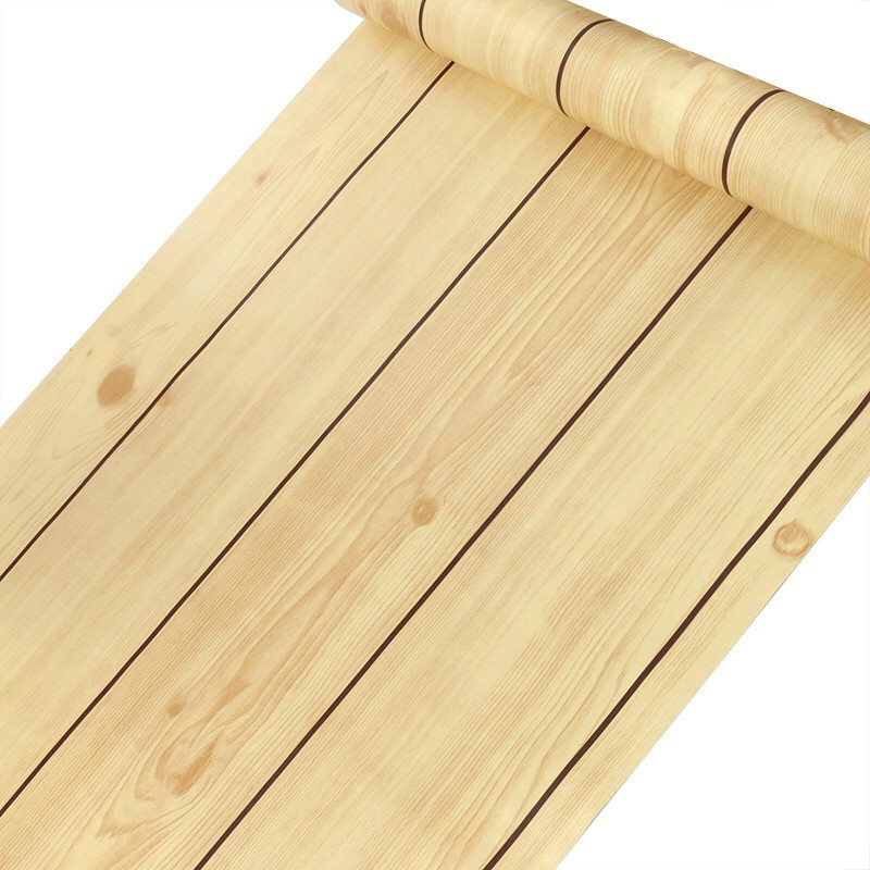 Giấy dán tường 3D khổ rộng 45cm có sẵn keo bề mặt in dập nổi đẹp chống thấm nước trầy xước