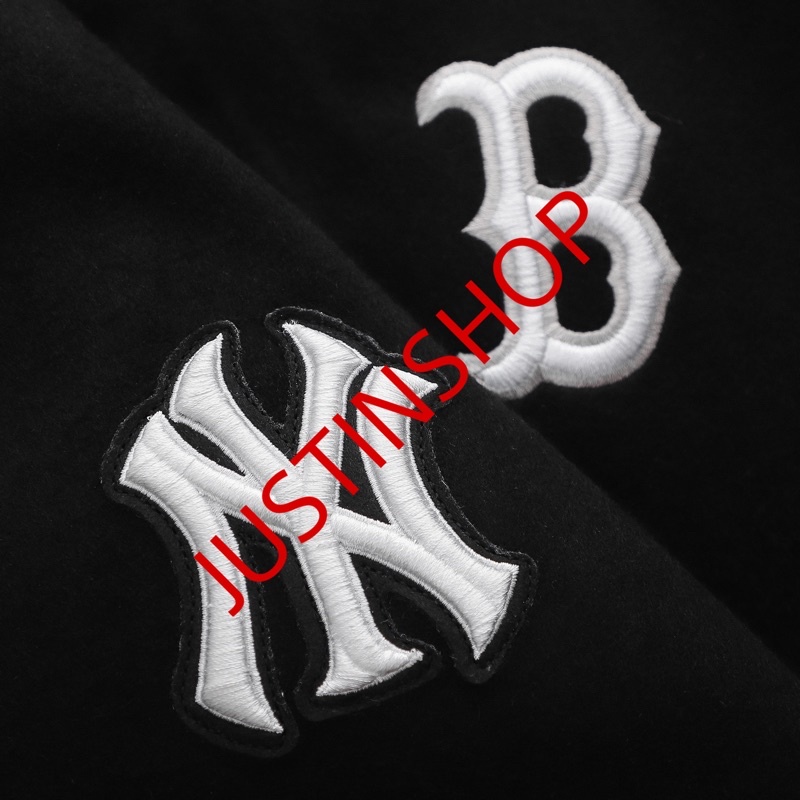 Áo Khoác Bomber MLB NY, Áo Khoác Varsity nam nữ unisex - JUSTINSHOP