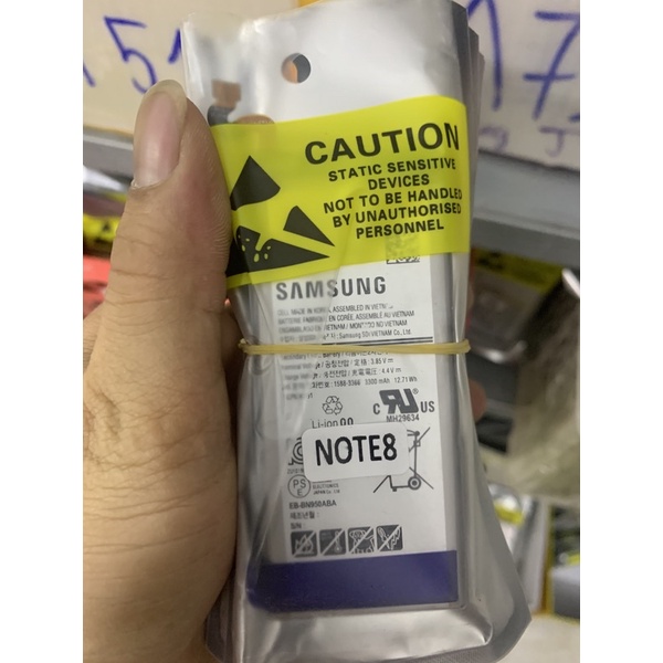 Pin xin máy samsung note 8