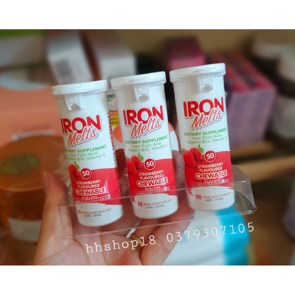 Iron Melts 50 viên