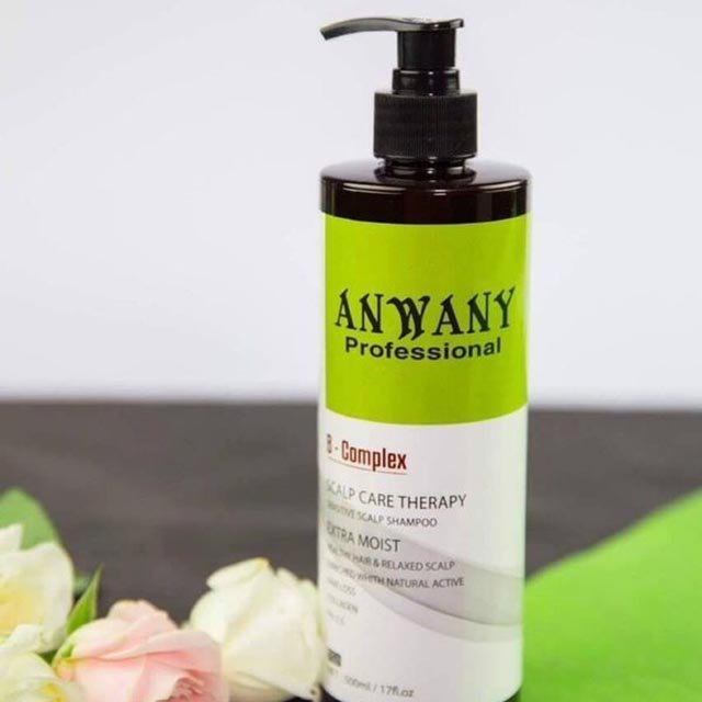 Chai Dầu gội kích thích mọc tóc ANWANY Collagen B 500ml