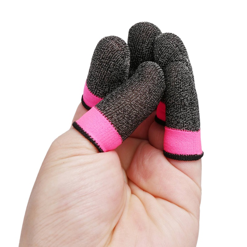 Set 16 Găng Tay 24-Pin Bằng Sợi Carbon Bảo Vệ Ngón Tay Chơi Game PUBG Mobile