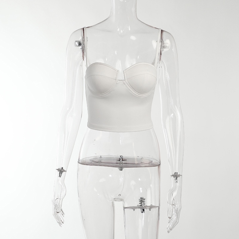 Áo Tank Top Hở Lưng Màu Trơn Gợi Cảm L0318