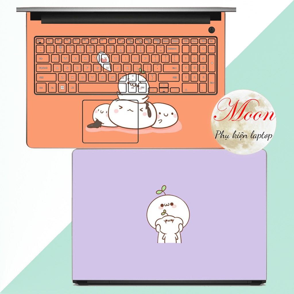 [CUTE 2] Skin Laptop Hình Hoạt Hình   Full Các Dòng Như: Dell, Hp, Acer, Asus, Macbook,...(in hình theo yêu cầu)