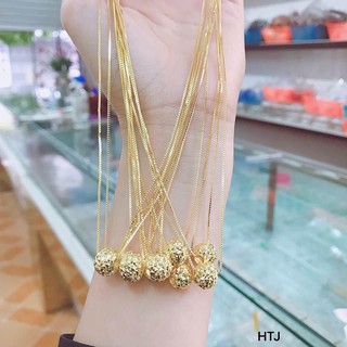 dây chuyền bạc xi