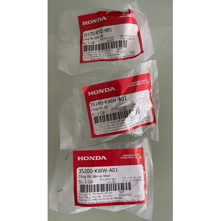 Công tắc đèn pha Công tắc còi Công tắc pha cốt công tắc đề công tắc xi nhan wave anpha 110 honda