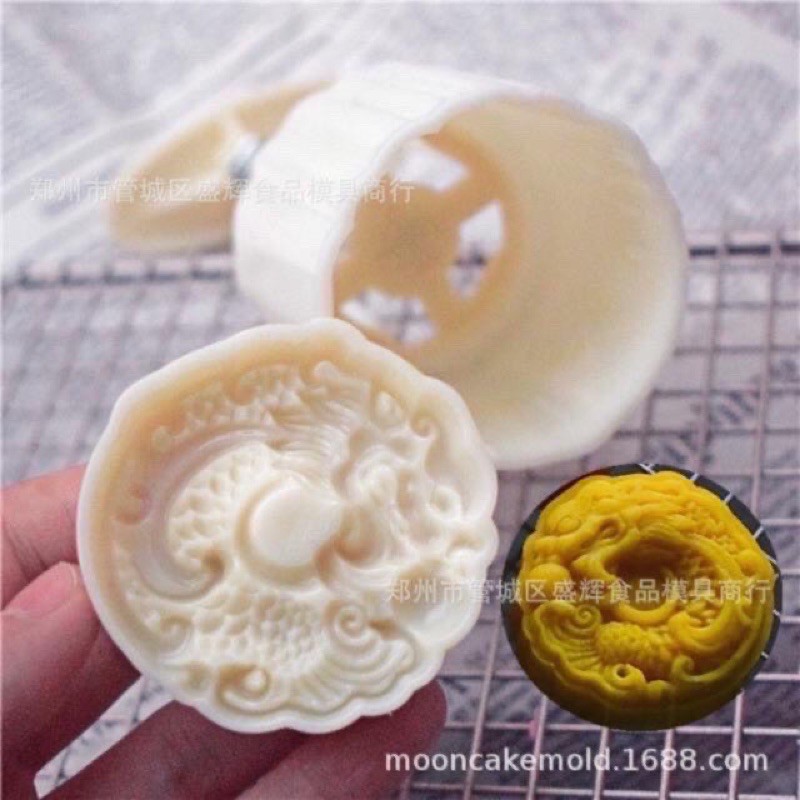 Khuôn Trung thu Lò xo 75g