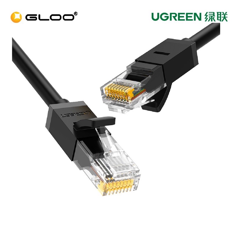 Cáp mạng đúc sẵn Cat6 tròn dài 10m chính hãng Ugreen 20164 cao cấp