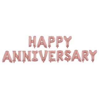 Bóng chữ HAPPY ANNIVERSARY