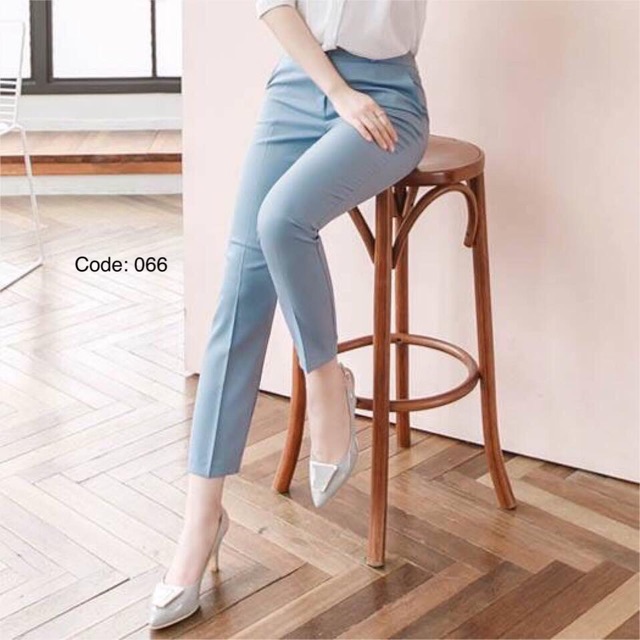 [Mã WAMST112 giảm 25k đơn 150k] Quần âu nữ vải trượt nhung Hàn cao cấp(siêu cao cấp) | BigBuy360 - bigbuy360.vn