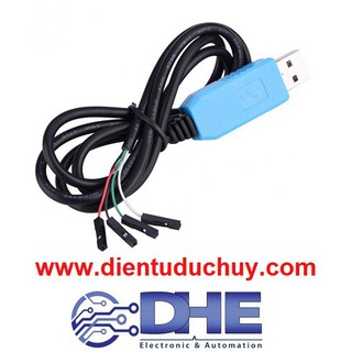 DÂY CÁP CHUYỂN USB <---> UART, SỬ DỤNG CHIP PL2303TA
