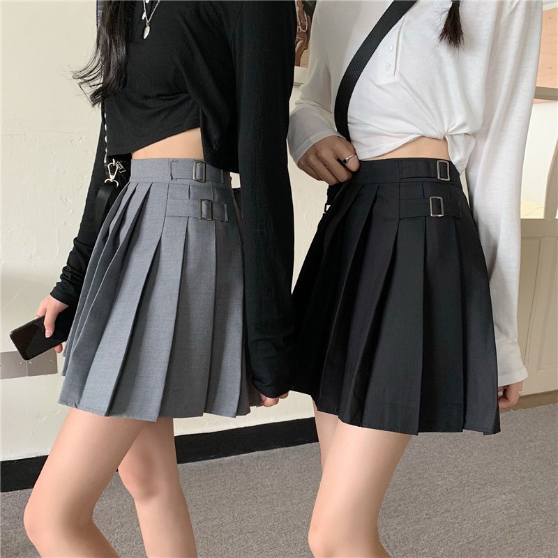 Chân Váy Xiaozhainv Lưng Cao Phong Cách Hàn Quốc Nhiều Màu Tùy Chọn | BigBuy360 - bigbuy360.vn