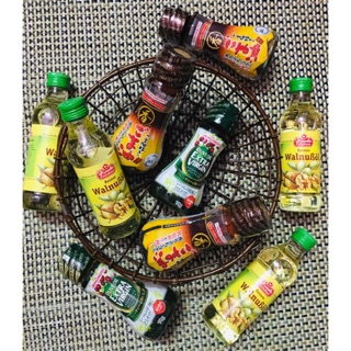 Set 3 chai dầu oliu 70g- mè 70g óc chó 100g Nhật cho bé ăn dặm date mới 2021