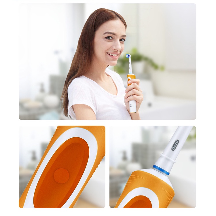 Bàn chải đánh răng điện ORAL-B D12 làm trắng răng sạc lại được tiện lợi