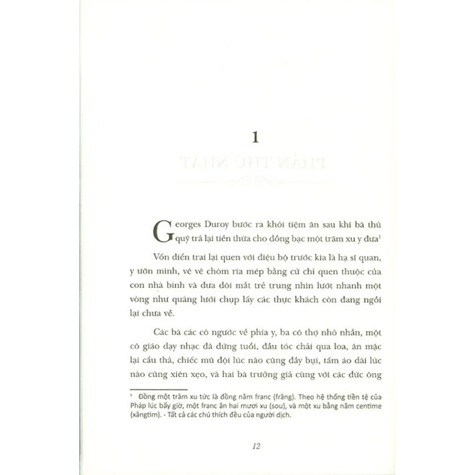 Sách - Ông Bạn Đẹp - Tác giả Guy De Maupassant (Tiểu Thuyết) - Bách Việt