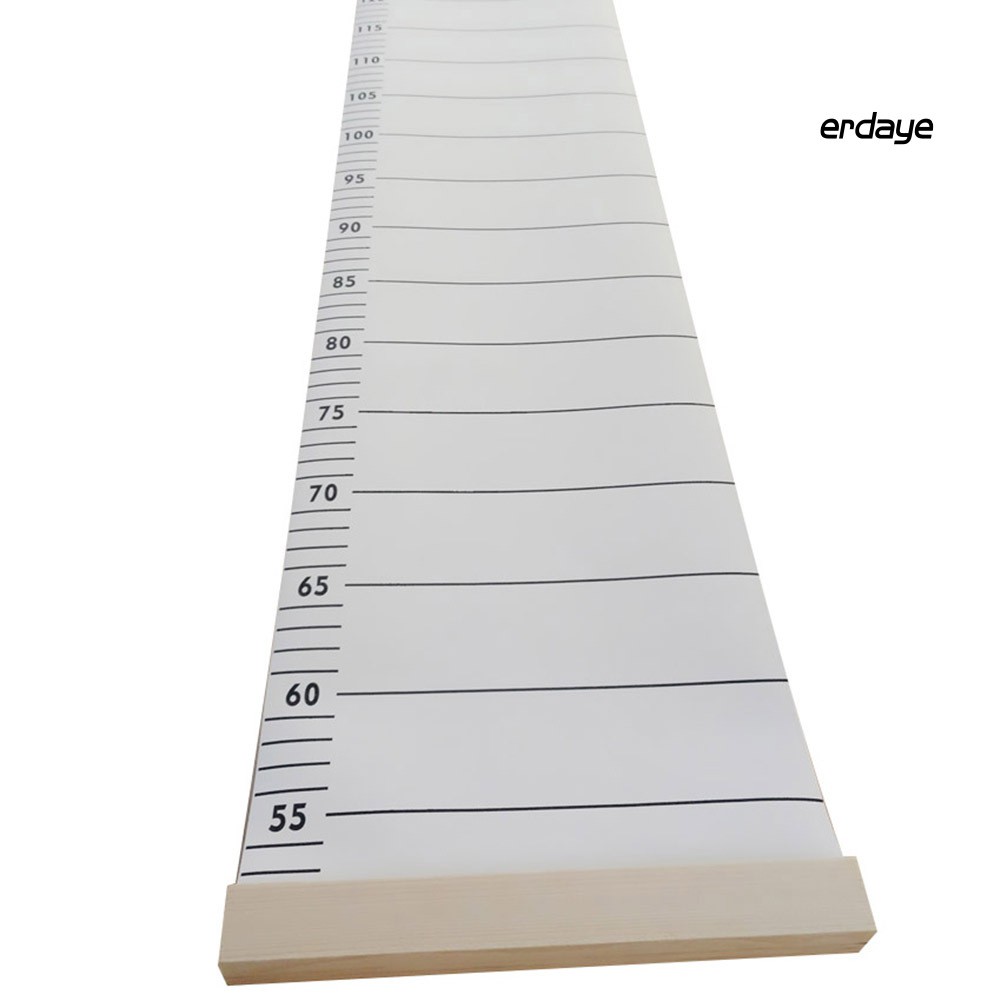 Thước vải canvas đo chiều cao treo tường dành cho bé