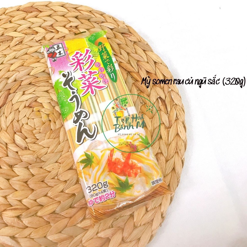 Mì somen rau củ ngũ sắc (320g)