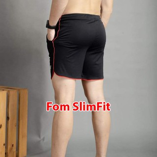 Quần tập gym nam ngắn, short thể thao bigsize, thoải mái thấm hút mồ hôi