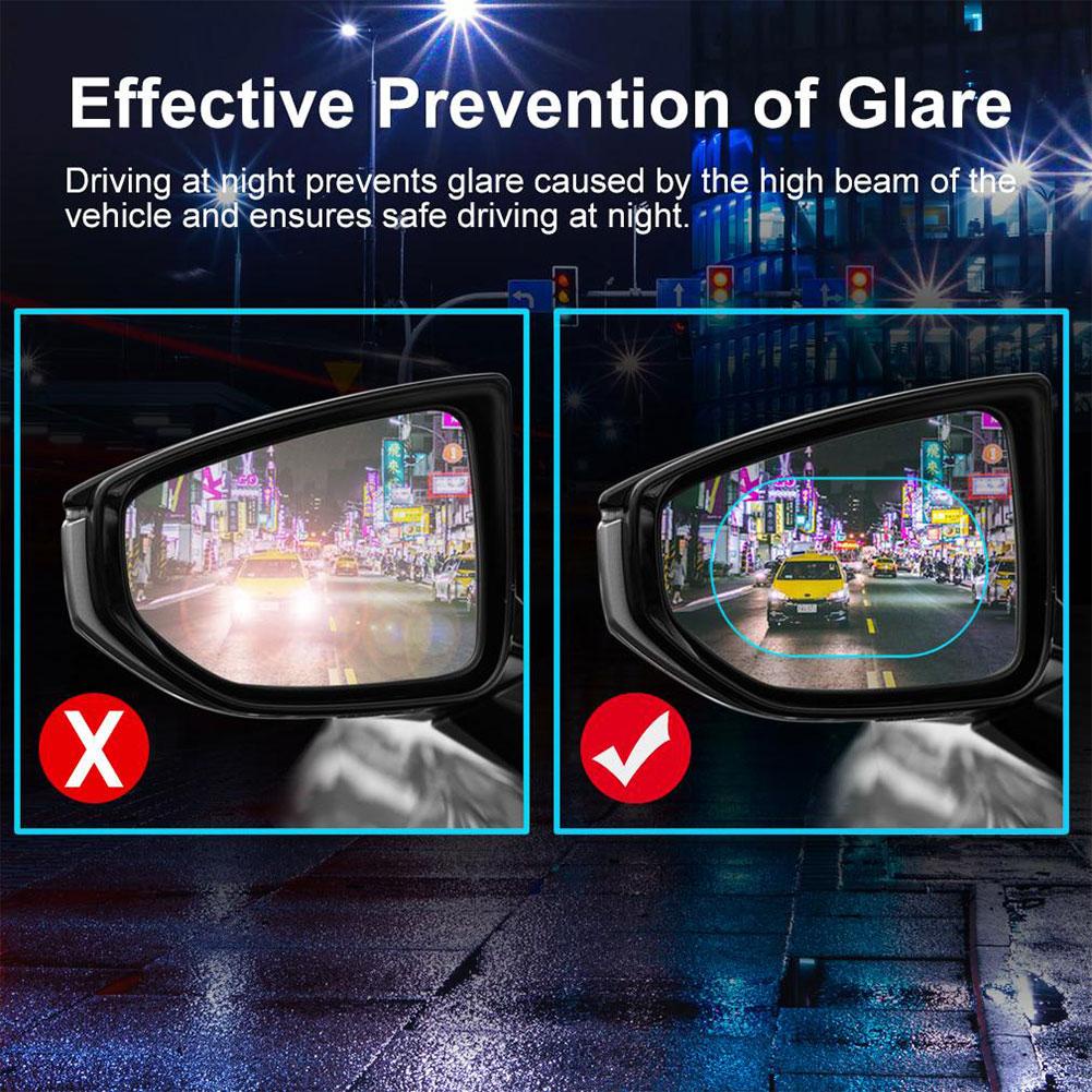 Phim Dán Kính Chiếu Hậu Trong Suốt Chống Nước Mưa Chống Văng A5C1