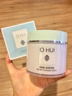 Kem massage Ohui Clear Science