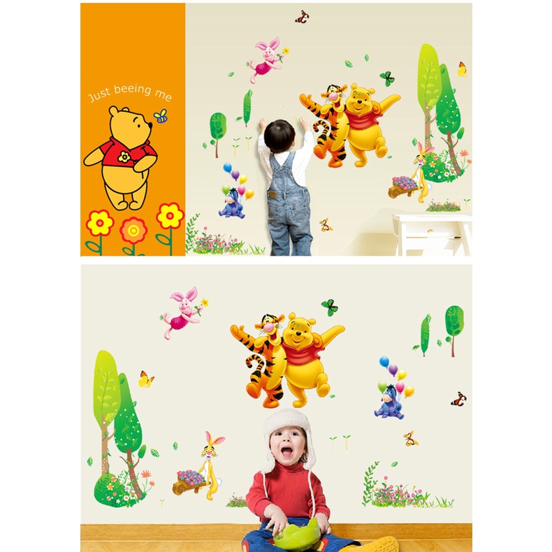 Decan dán tường, decan trang trí phòng cho bé dễ thương AY876
