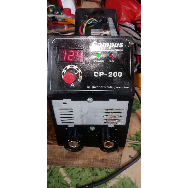 Máy hàn que điện tử hãng Campus 200a chuyên 3.2mm
