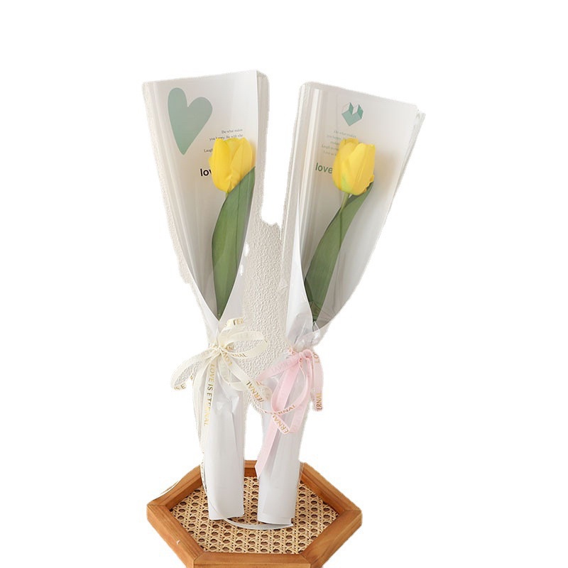 Túi Đựng 1 Bông Hình Trái Tim Cực Xinh