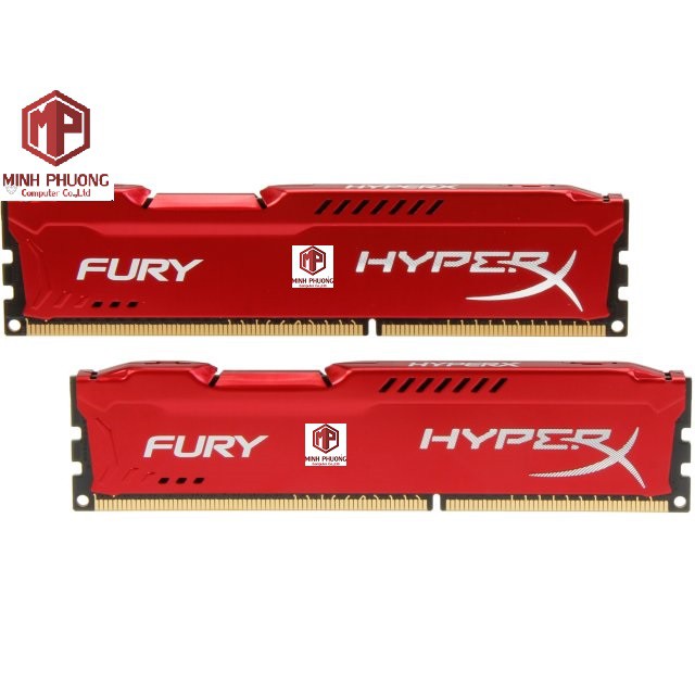 RAM Kingston HyperX Fury Red 8GB (1x8GB) DDR3 Bus 1600Mhz