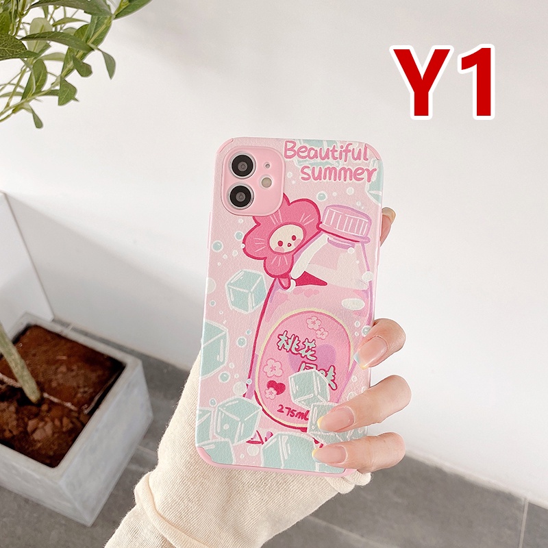 Ốp Điện Thoại Mềm Hình Nước Ép Mùa Hè Cho Xiaomi Redmi Note 10 8 Pro 9t Redmi K20 K30 Pro Mi 11 Lite