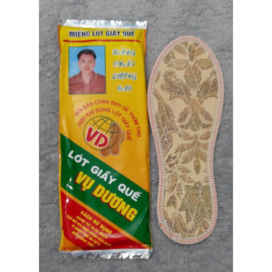 Miếng Lót Giầy Hương Quế, 100% Bột Quế, Lót Giày Khử Mùi Hôi Chân, Giữ Ấm Chân, Chống Hôi Chân KYANPK02