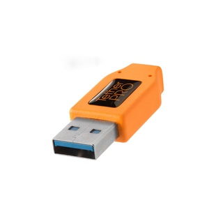 Dây Tether Tools - Cáp TetherPro USB 3.0 to USB C - Dài 4.6m - Màu Cam