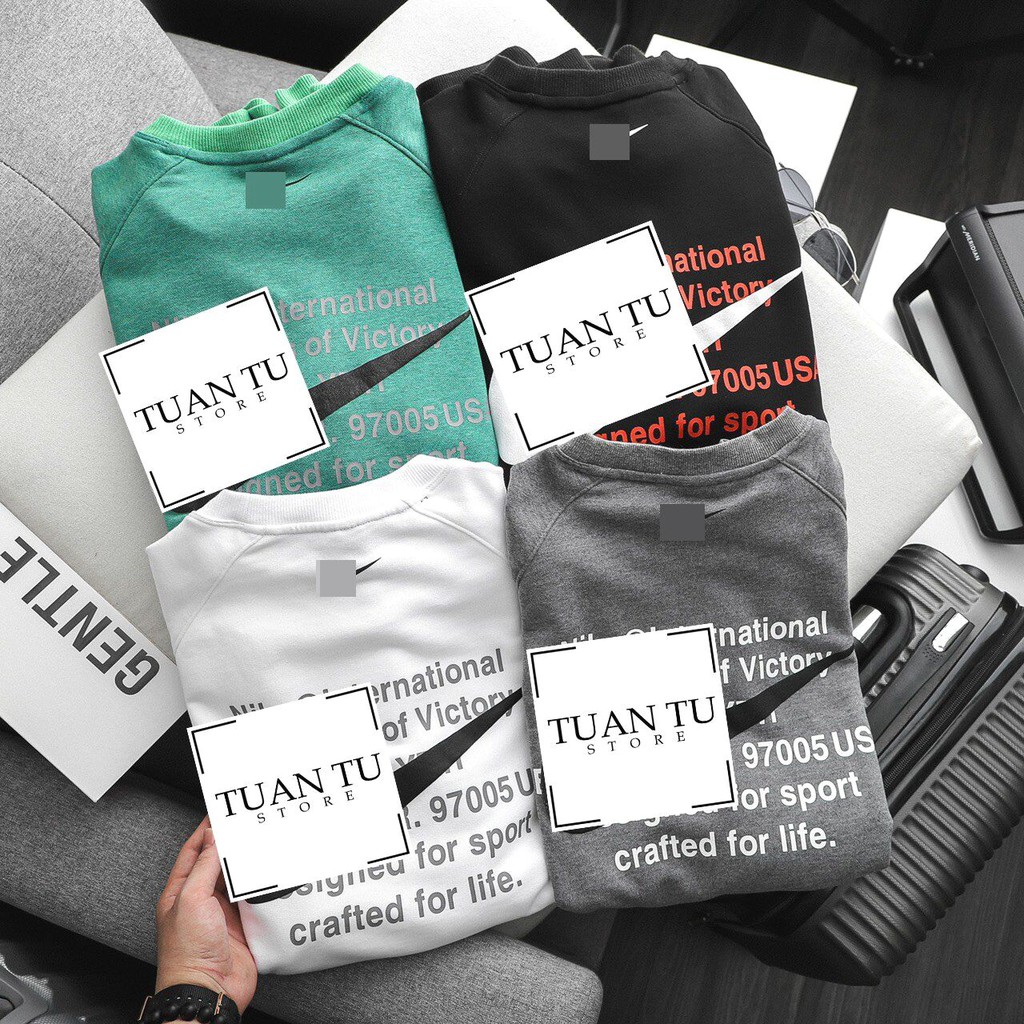 Áo Sweater Nk chất nỉ Tc cao cấp hàng Vnxk
