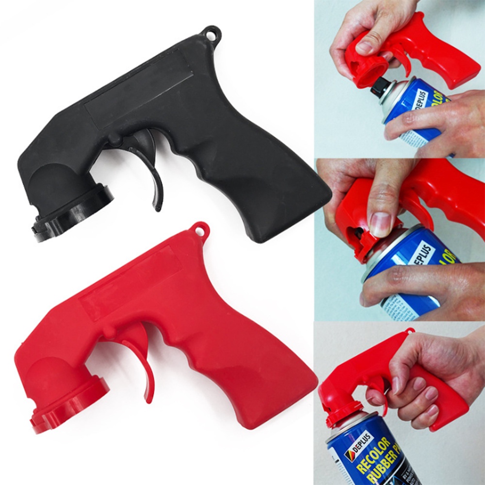 Chăm sóc sơn Aerosol Súng phun Xử lý Bộ điều hợp phun với đầy đủ Grip Trigger Khóa cổ xe Công cụ sơn bảo dưỡng ô tô