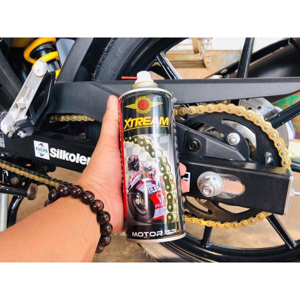 Chai Xịt Dưỡng Sên Xích Mô Tô, Xe Máy Xtream 450ml