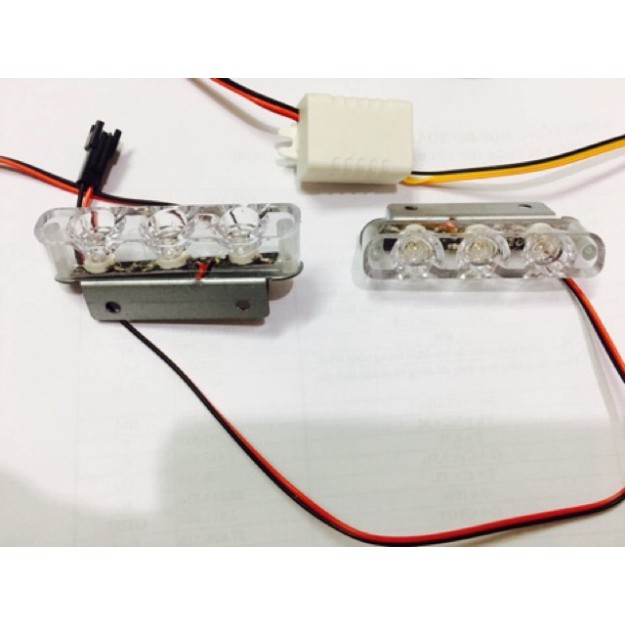 Đèn police strobe lam lắp mọi loại xe