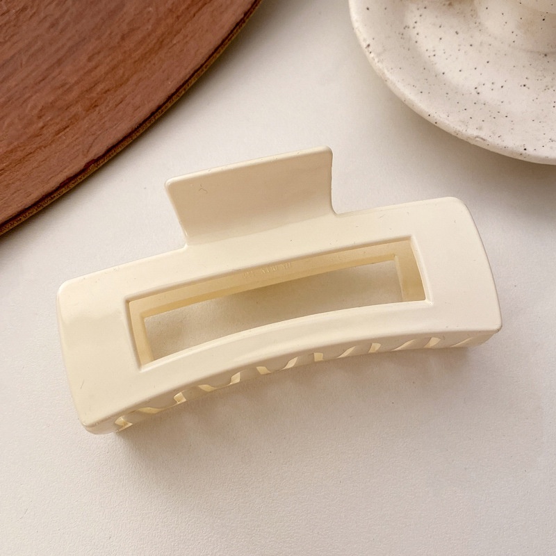 Kẹp tóc càng cua cỡ lớn hoạ tiết bò sữa cho nữ thời trang Hàn Quốc sang chảnh, Lémi Accessories