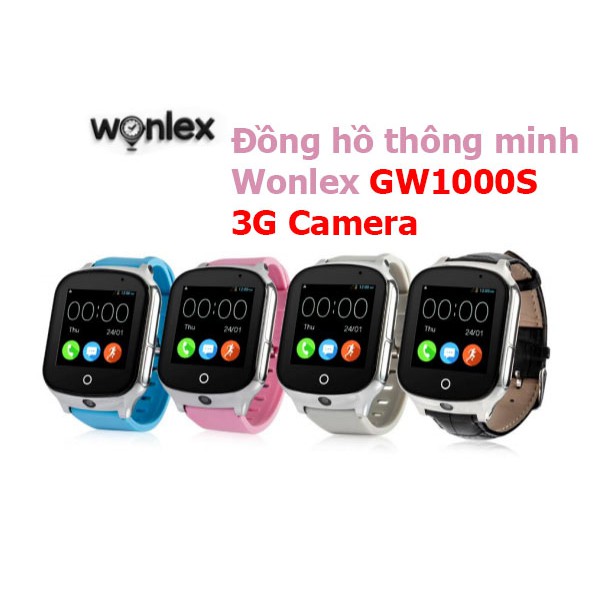 Đồng hồ thông minh Wonlex GW1000S với 3G Camera