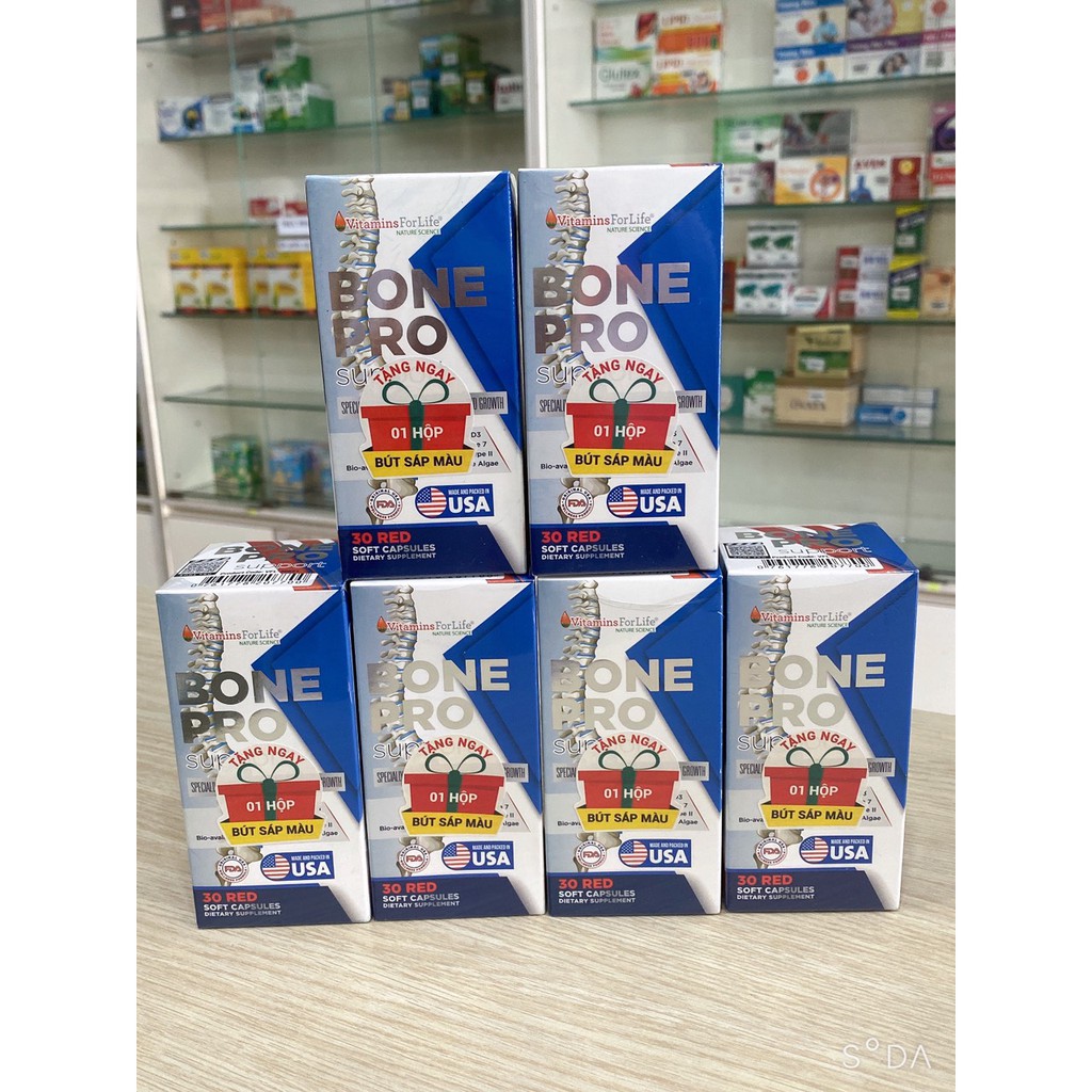 Bone Pro Support - Giúp chắc xương, phát triển chiều cao