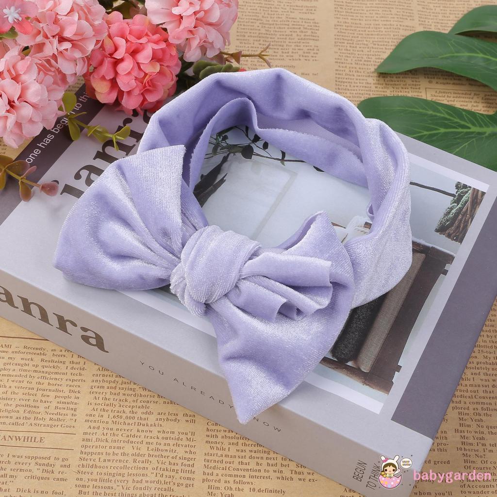 Băng đô nơ co giãn xinh xắn dành cho bé gái