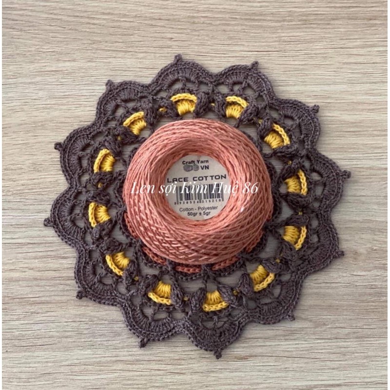 Sợi Lace Cotton ( cuộn lẻ - bảng màu đầy đủ)