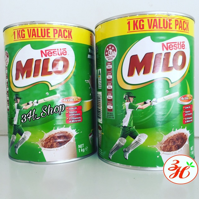 Bột Milo Nestle hộp 1kg - Úc