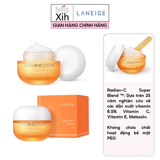 Kem Dưỡng Laneige Vitamin C Giúp Làm Sáng Da 30ml Radian-C Cream - Miss Xinh