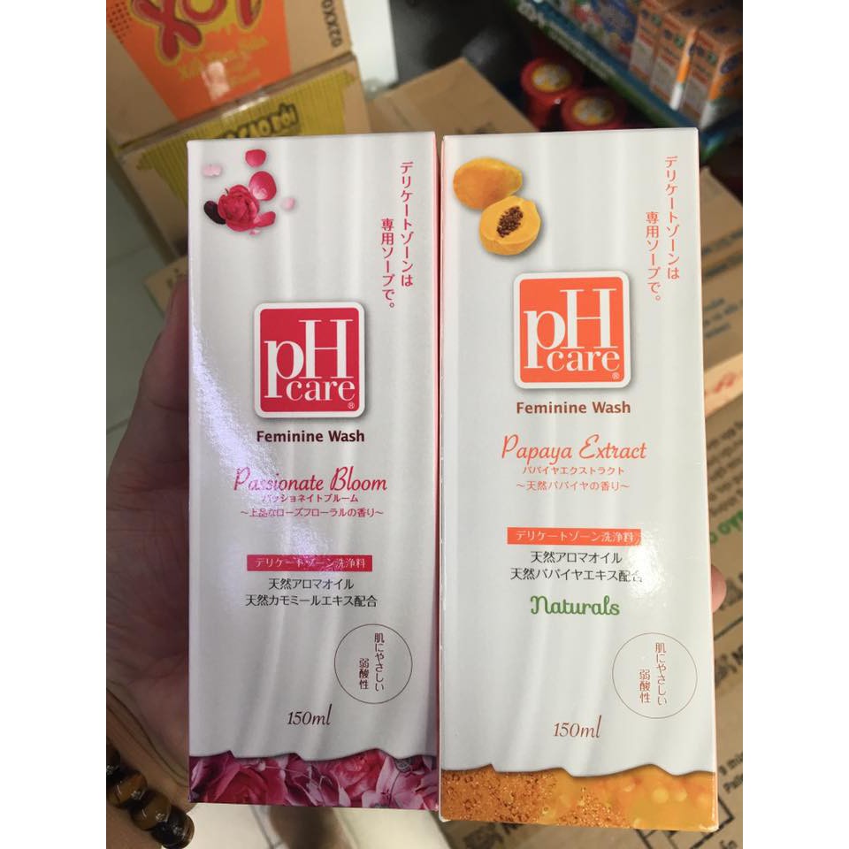 DUNG DỊCH VỆ SINH PHỤ NỮ "PH Care " 150ml của nhật bản