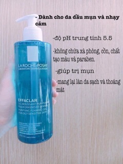 Sữa rửa mặt Laroche-Posay