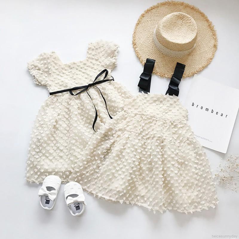 Đầm xòe công chúa xinh xắn dành cho bé gái