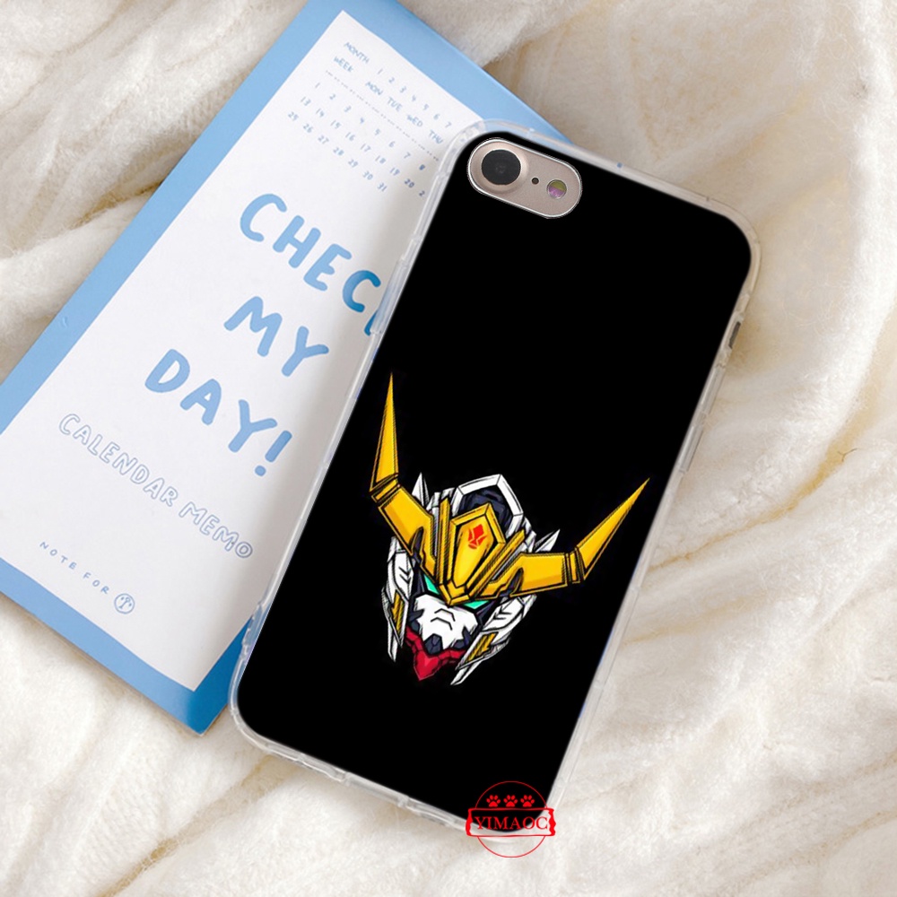 Ốp Điện Thoại Mềm Trong Suốt Hình gundam Số 24ty Cho iphone 5 5s se 2020 6 6s 7 8 plus x